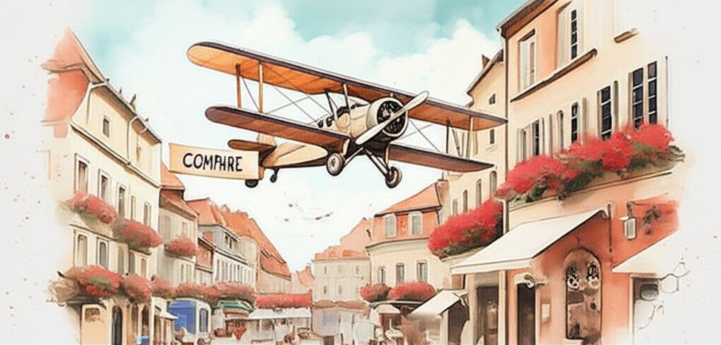 Airline competition: Find cheaper flights by comparing airlines and routes.