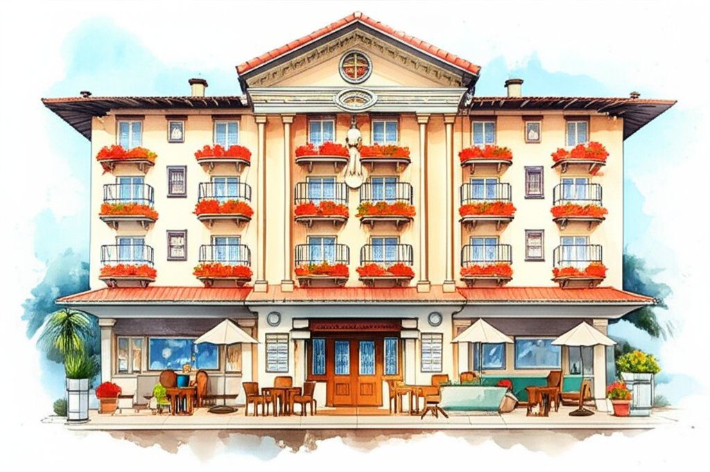 Luxury boutique hotel in Waikiki with ocean views and stylish design.
