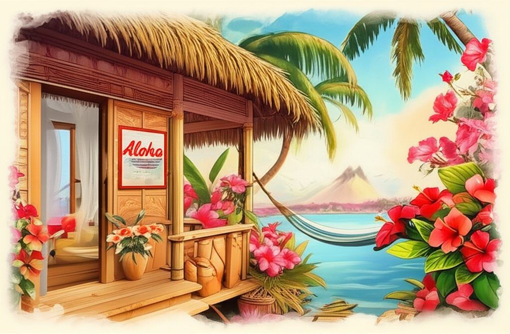 Hawaiian dancers, vibrant leis, and traditional music: Immerse yourself in Hawaiian culture.