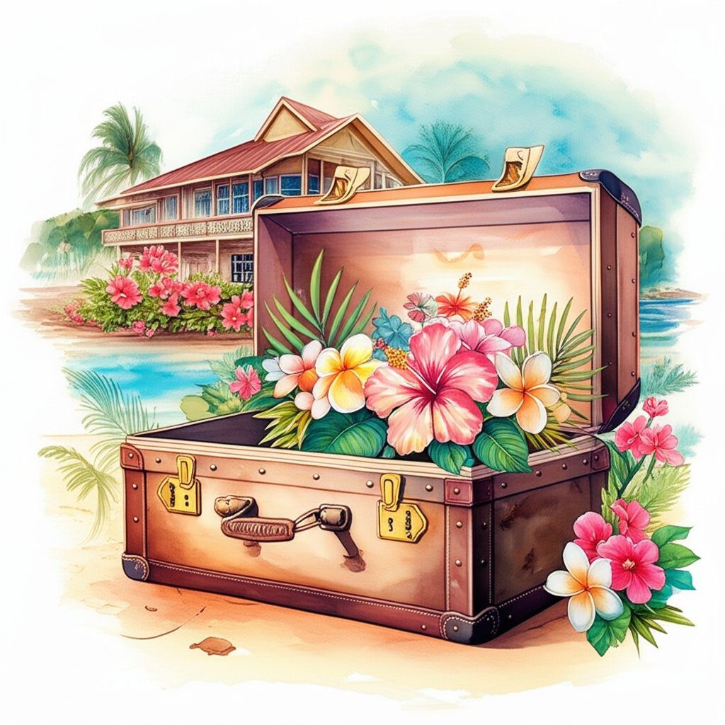 Waikiki family hotels guide: Happy family enjoying a Hawaiian vacation.