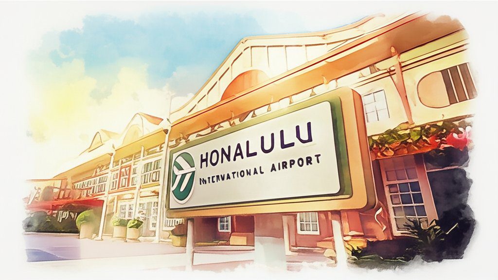 HNL Airport Landscape: Guide to navigating Honolulu's airport, terminals, and services.