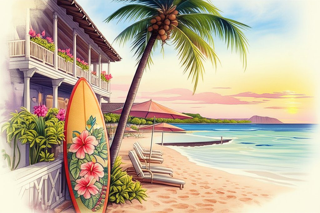 Waikiki bars: Beachfront cocktails & tiki drinks at Spectrum's vibrant nightlife.