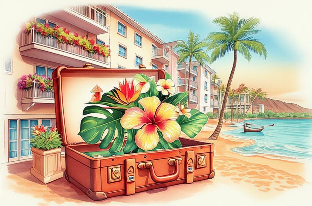 Waikiki family hotel: Ocean views, pools, kids' activities, happy family vacation.