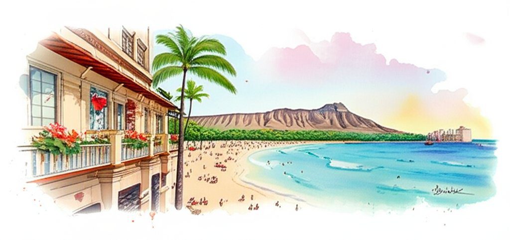 Waikiki vs. Beyond: Choosing your perfect Hawaiian vacation location and vibe.